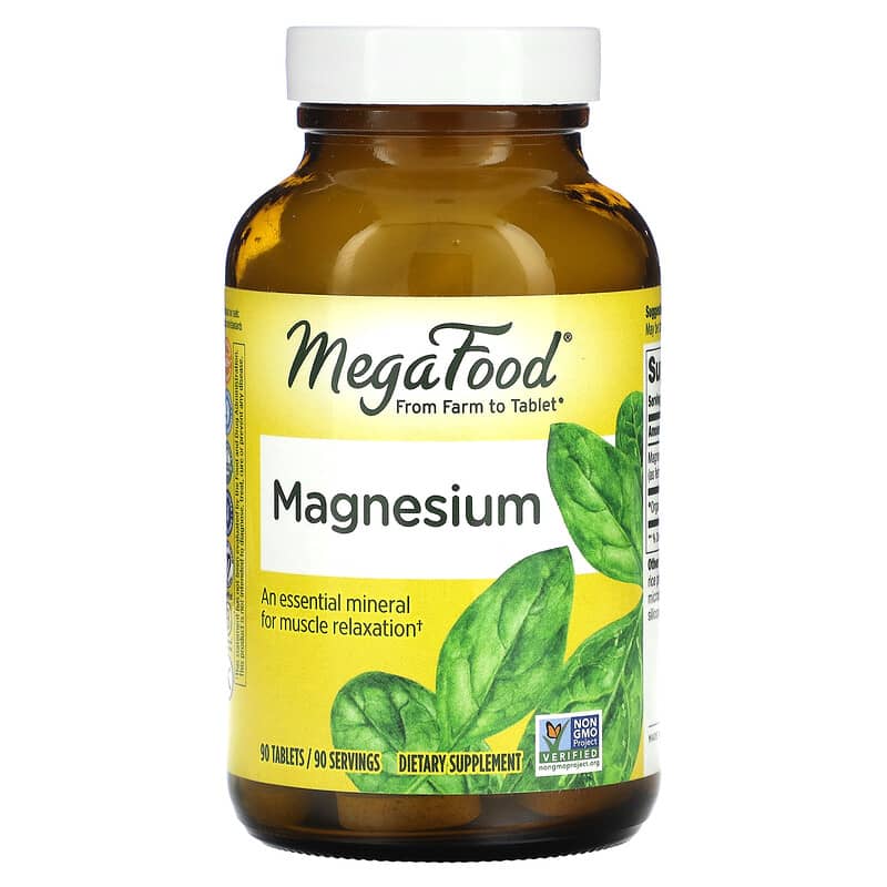 MegaFood Magnesium 90 viên 1 MegaFood Magnesium 90 Tablets 051494101209