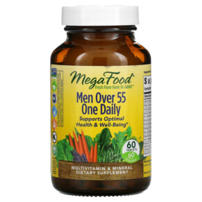 MegaFood Men Over 55 One Daily 60 Tablets 051494103555