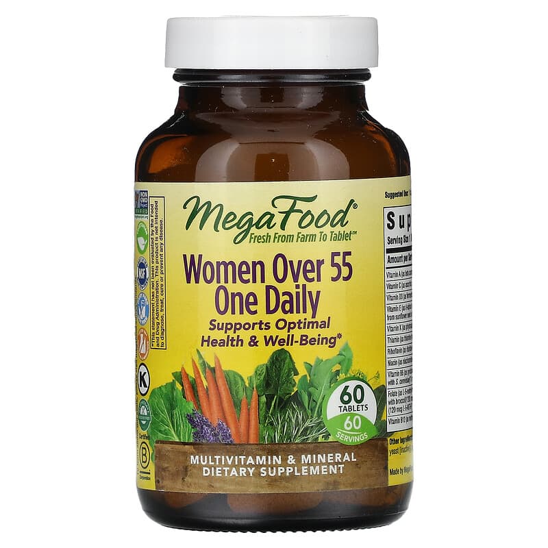 MegaFood Women Over 55 One Daily 60 viên 1 MegaFood Women Over 55 One Daily 60 Tablets 051494103524