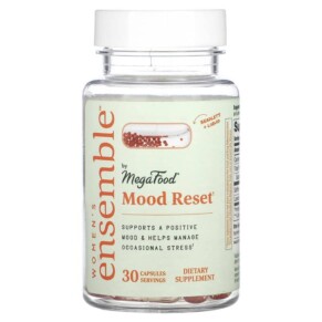 MegaFood Women's Ensemble Mood Reset 30 Capsules 051494105054
