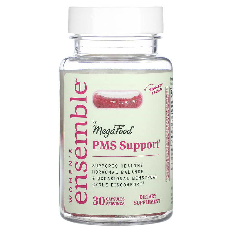 MegaFood Women's Ensemble PMS Support 30 Capsules 1 MegaFood Women's Ensemble PMS Support 30 Capsules 051494105061
