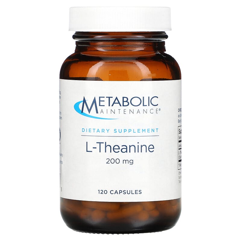 Metabolic Maintenance L-Theanine 200 mg 120 Capsules 1 Metabolic Maintenance L-Theanine 200 mg 120 Capsules 838287001478