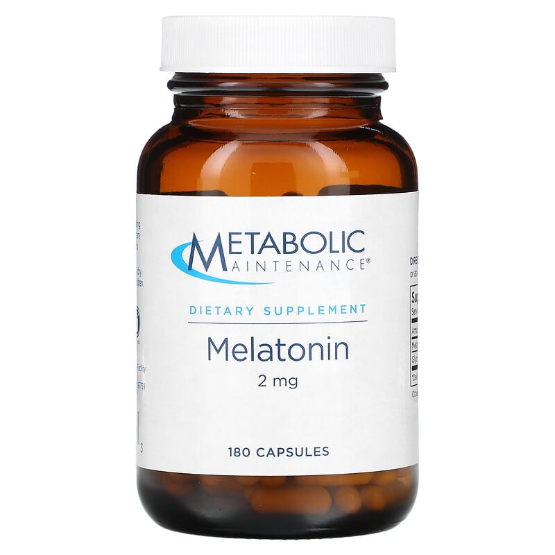 Metabolic Maintenance Melatonin 2 mg 180 viên 1 Metabolic Maintenance Melatonin 2 mg 180 Capsules 838287006343