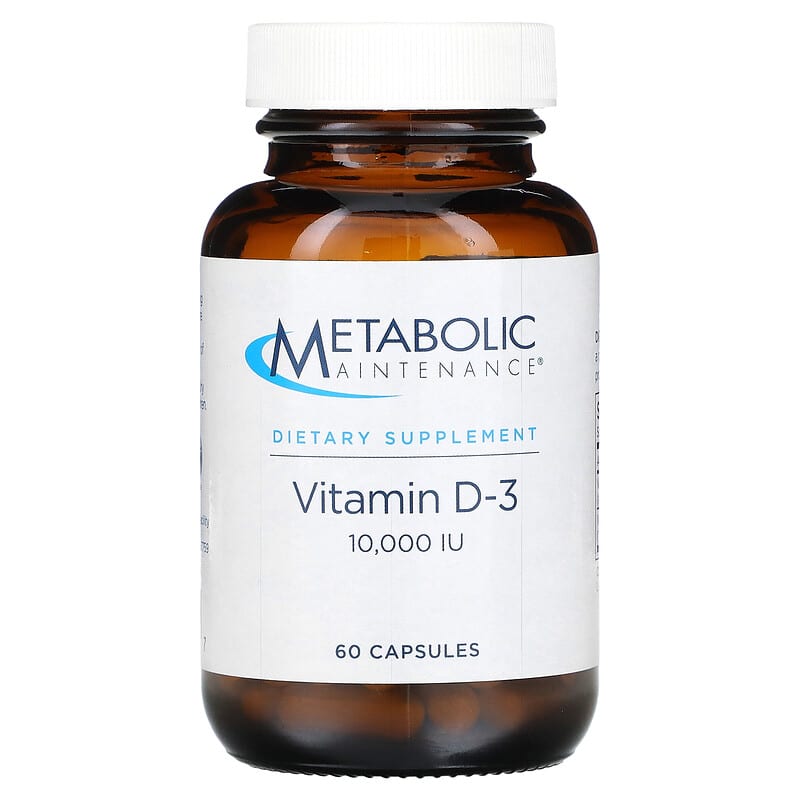 Metabolic Maintenance Vitamin D-3 250 mcg (10,000 IU) 60 viên 1 Metabolic Maintenance Vitamin D-3 10.000 IU 60 Capsules 838287005117
