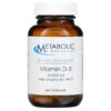 Metabolic Maintenance Vitamin D-3 with Vitamin K2 MK-7 625 mcg (25,000 IU) 60 viên 3 Metabolic Maintenance Vitamin D-3 with Vitamin K2 MK-7 25.000 IU 60 Capsules 838287005292