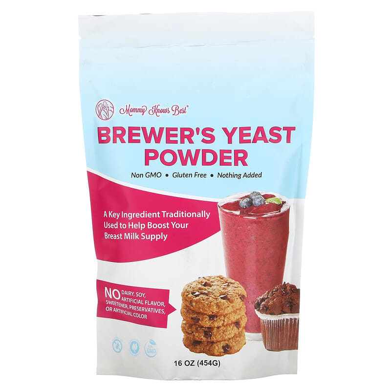 Mommy Knows Best Brewer's Yeast Powder 16 oz (454 g) 1 Mommy Knows Best Brewer's Yeast Powder 16 oz (454 g) 857615008354