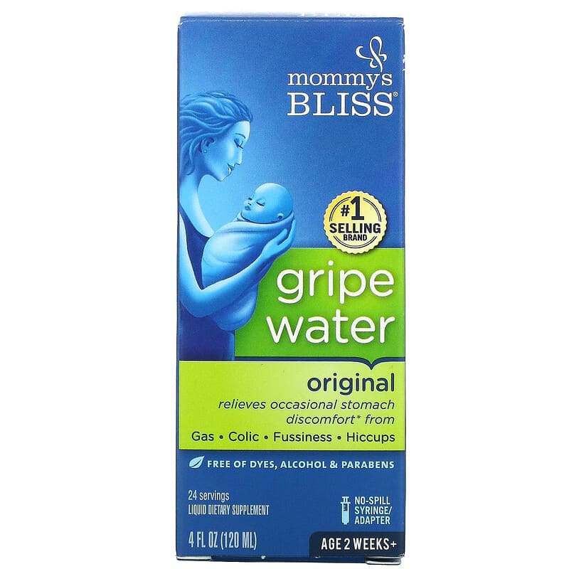 Mommy's Bliss Gripe Water Original Age 2 Weeks+ 4 fl oz (120 ml) 1 Mommy's Bliss Gripe Water Original Age 2 Weeks+ 4 fl oz (120 ml) 679234052996