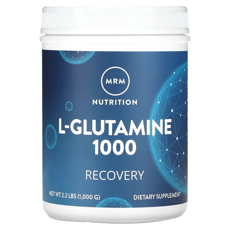 MRM Nutrition L-Glutamine 1000 Recovery 2.2 lbs (1.000 g) 1 MRM Nutrition L-Glutamine 1000 Recovery 2.2 lbs (1.000 g) 609492721037