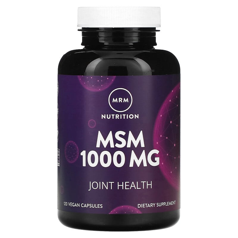 MRM Nutrition MSM 1.000 mg 120 Vegan Capsules 1 MRM Nutrition MSM 1.000 mg 120 Vegan Capsules 609492220059
