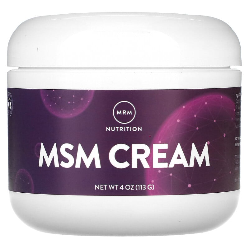 MRM Nutrition MSM Cream 4 oz (113 g) 1 MRM Nutrition MSM Cream 4 oz (113 g) 609492220035