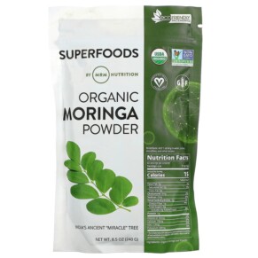 MRM Nutrition Organic Moringa Powder 8.5 oz (240 g) 609492800039