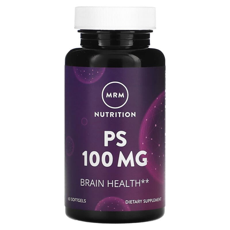 MRM Nutrition PS 100 mg 60 Softgels 1 MRM Nutrition PS 100 mg 60 Softgels 609492560100