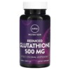 MRM Nutrition Reduced Glutathione 500 mg 60 Vegan Capsules 609492850089