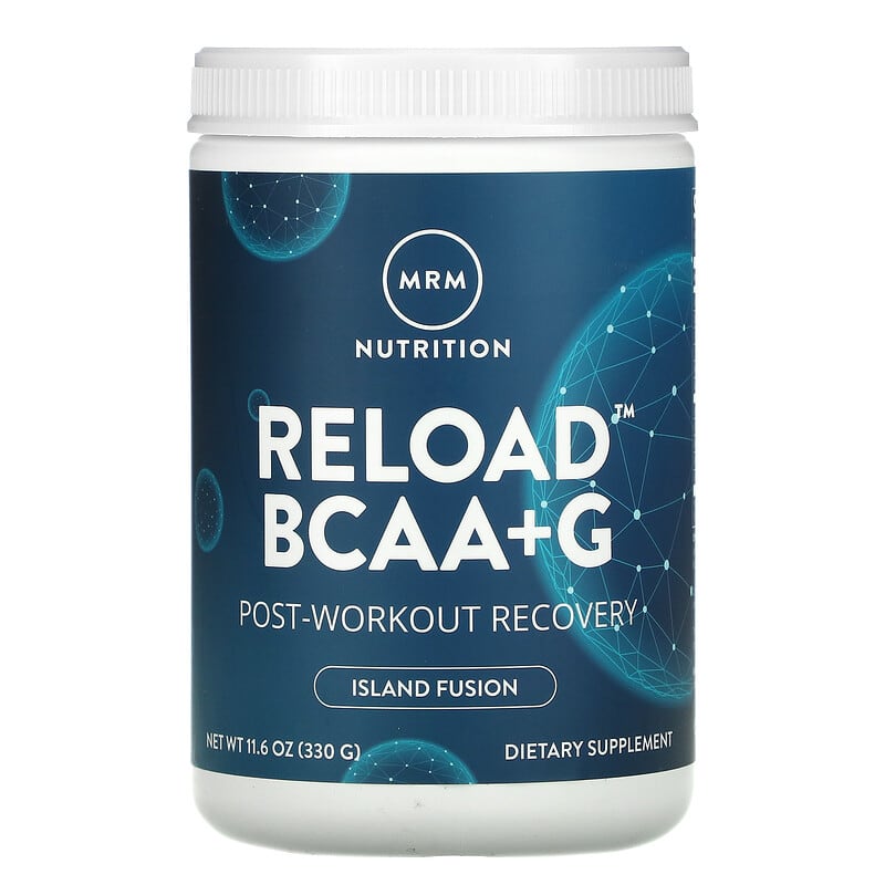 MRM Nutrition Reload BCAA+G Post-Workout Recovery Island Fusion 11.6 oz (330 g) 1 MRM Nutrition Reload BCAA+G Post-Workout Recovery Island Fusion 11.6 oz (330 g) 609492710451