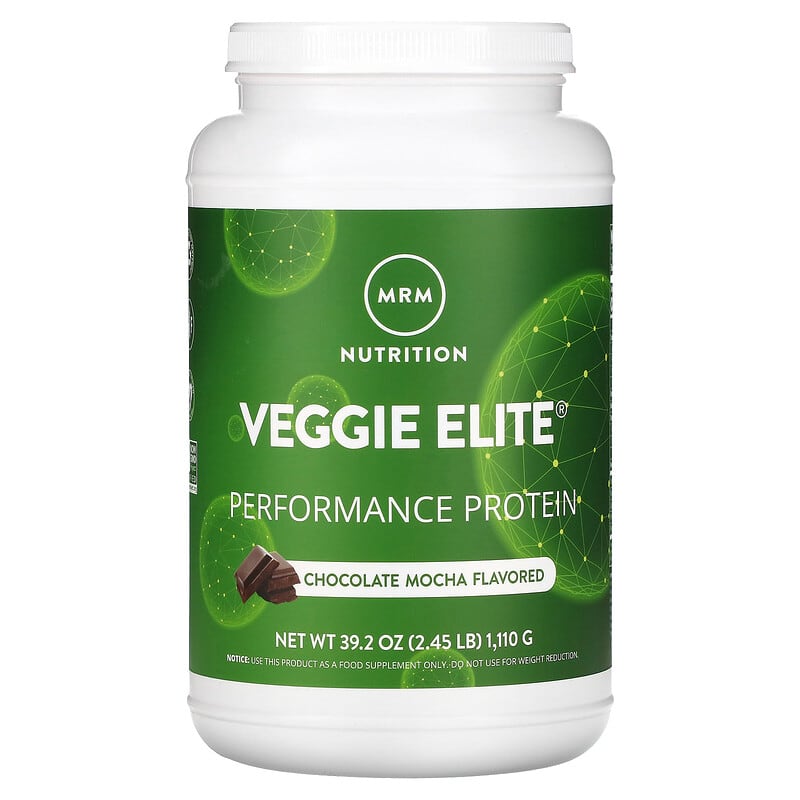 MRM Nutrition Veggie Elite Performance Protein Chocolate Mocha 2.45 lb (1.110 g) 1 MRM Nutrition Veggie Elite Performance Protein Chocolate Mocha 2.45 lb (1.110 g) 609492722263