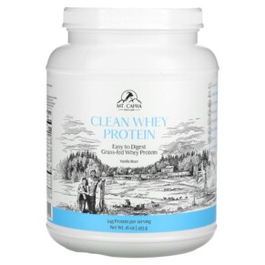 Mt. Capra Clean Whey Protein Vanilla Bean 16 oz (453 g) 633924720015