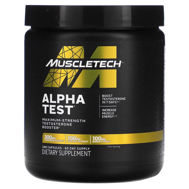 MuscleTech Alpha Test 240 Capsules 1 MuscleTech Alpha Test 240 Capsules 631656610468