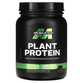 MuscleTech Plant Protein Chocolate Hazelnut Brownie 1.85 lb (840 g) 631656716795