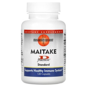 Mushroom Wisdom Maitake D Fraction Standard 120 Capsules 791014104104