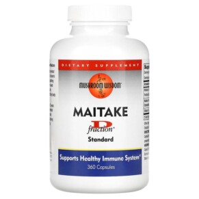 Mushroom Wisdom Maitake D-Fraction Standard 360 Capsules 791014104111