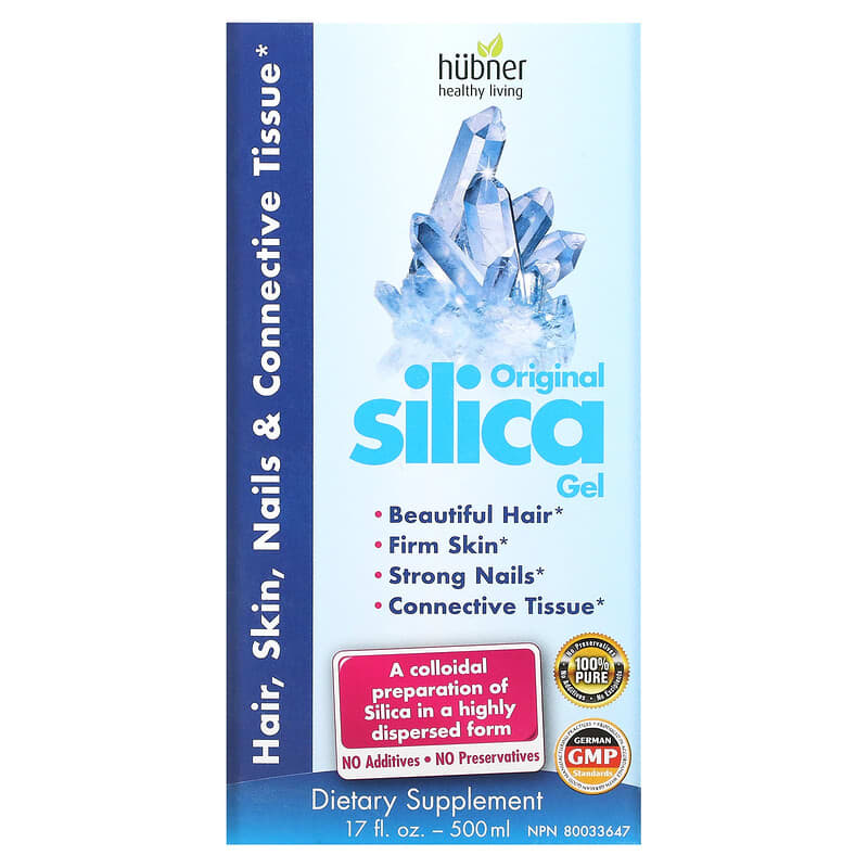 Naka Herbs & Vitamins Ltd Hubner Original Silica Gel 17 oz (500 ml) 1 Naka Herbs & Vitamins Ltd Hubner Original Silica Gel 17 fl oz (500 ml) 623543125001