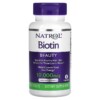 Natrol Biotin Maximum Strength 10.000 mcg 100 Tablets 047469053963