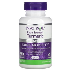 Natrol Extra Strength Turmeric Advanced 60 Capsules 047469071462