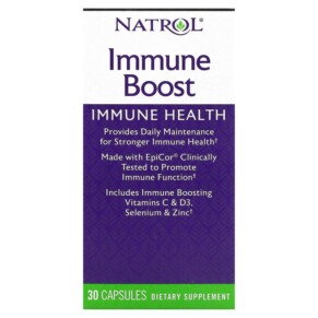 Natrol Immune Boost 30 Capsules 047469057442