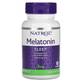 Natrol Melatonin 3 mg 60 Tablets 047469005108