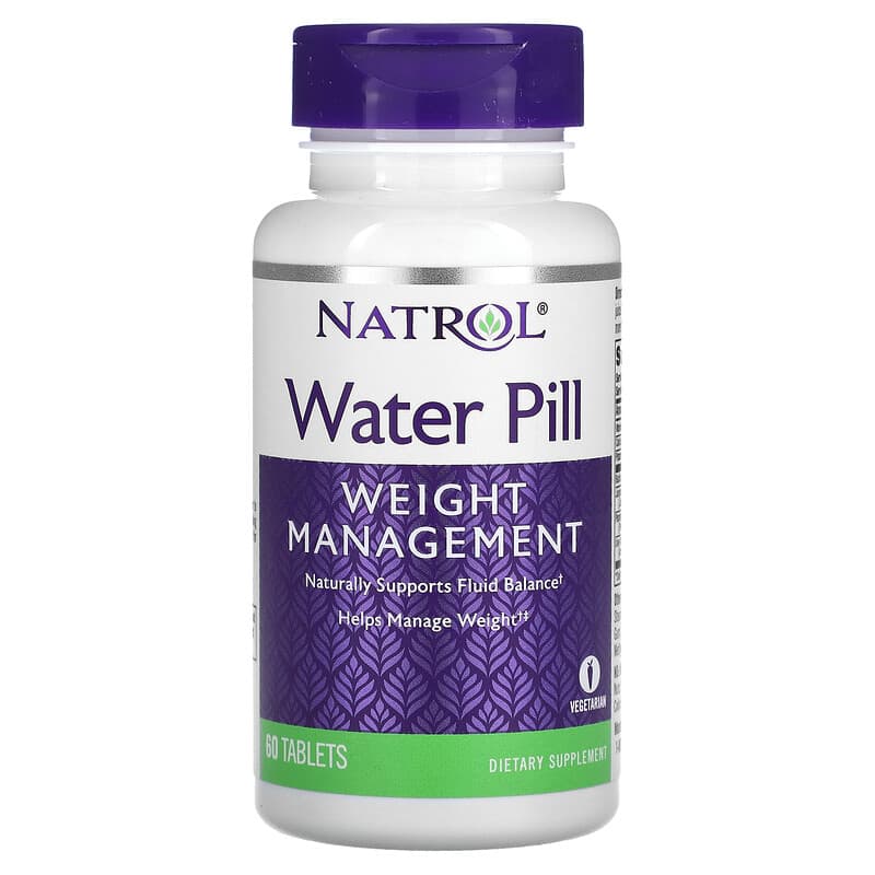 Natrol Water Pill 60 Tablets 1 Natrol Water Pill 60 Tablets 047469009359