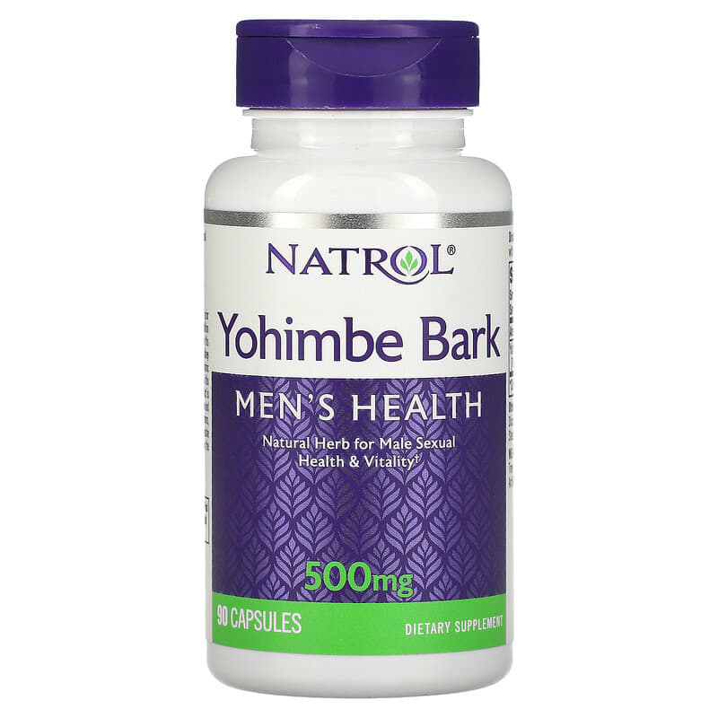 Natrol Yohimbe Bark 500 mg 90 viên 1 Natrol Yohimbe Bark 500 mg 90 Capsules 047469022761