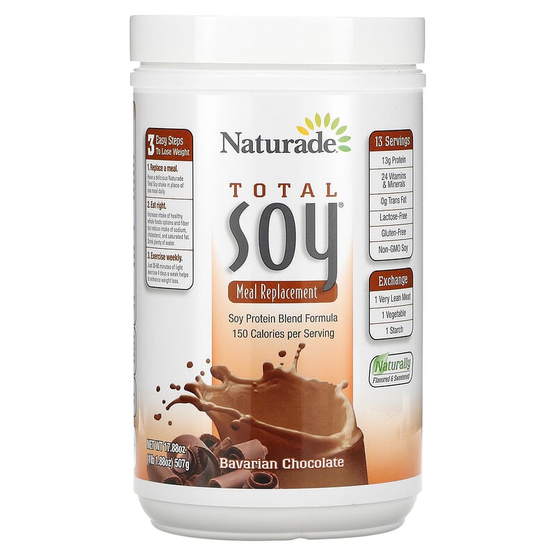 Naturade Total Soy Meal Replacement Bavarian Chocolate 17.88 oz (507 g) 1 Naturade Total Soy Meal Replacement Bavarian Chocolate 17.88 oz (507 g) 079911023019