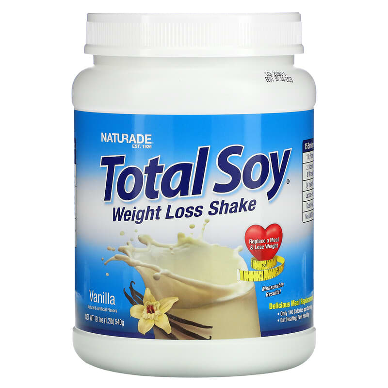 Naturade Total Soy Weight Loss Shake Vanilla 1.2 lb (540 g) 1 Naturade Total Soy Weight Loss Shake Vanilla 1.2 lb (540 g) 079911023163