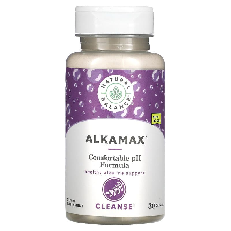Natural Balance AlkaMax Alkaline Booster 30 viên 1 Natural Balance AlkaMax Alkaline Booster 30 Capsules 047868726451