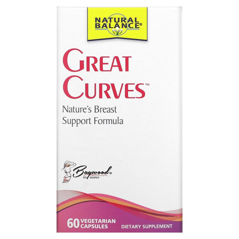 Natural Balance Great Curves 60 viên 1 Natural Balance Great Curves 60 Vegetarian Capsules 047868844063