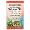 Natural Factors 100% Wild Alaskan Salmon Oil 1300 mg 90 Enteripure Softgels 3 Natural Factors 100% Wild Alaskan Salmon Oil 1300 mg 90 Enteripure Softgels 068958022659