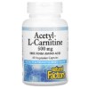 Natural Factors Acetyl-L-Carnitine 500 mg 60 Vegetarian Capsules 3 Natural Factors Acetyl-L-Carnitine 500 mg 60 Vegetarian Capsules 068958028002