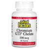 Natural Factors Chromium GTF Chelate 500 mcg 90 Tablets 068958016306