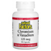 Natural Factors Chromium & Vanadium 125 mcg 90 viên 2 Natural Factors Chromium & Vanadium 125 mcg 90 Capsules 068958016351