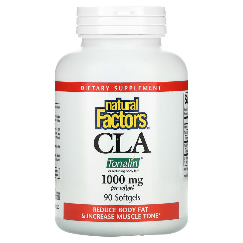 Natural Factors CLA 1.000 mg 90 Softgels 1 Natural Factors CLA 1.000 mg 90 Softgels 068958020464