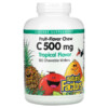 Natural Factors Fruit-Flavor Chew Vitamin C Tropical 500 mg 180 Chewable Wafers 2 Natural Factors Fruit-Flavor Chew Vitamin C Tropical 500 mg 180 Chewable Wafers 068958013299