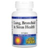 Natural Factors Lung Bronchial & Sinus Health 45 Tablets 3 Natural Factors Lung Bronchial & Sinus Health 45 Tablets 068958035048
