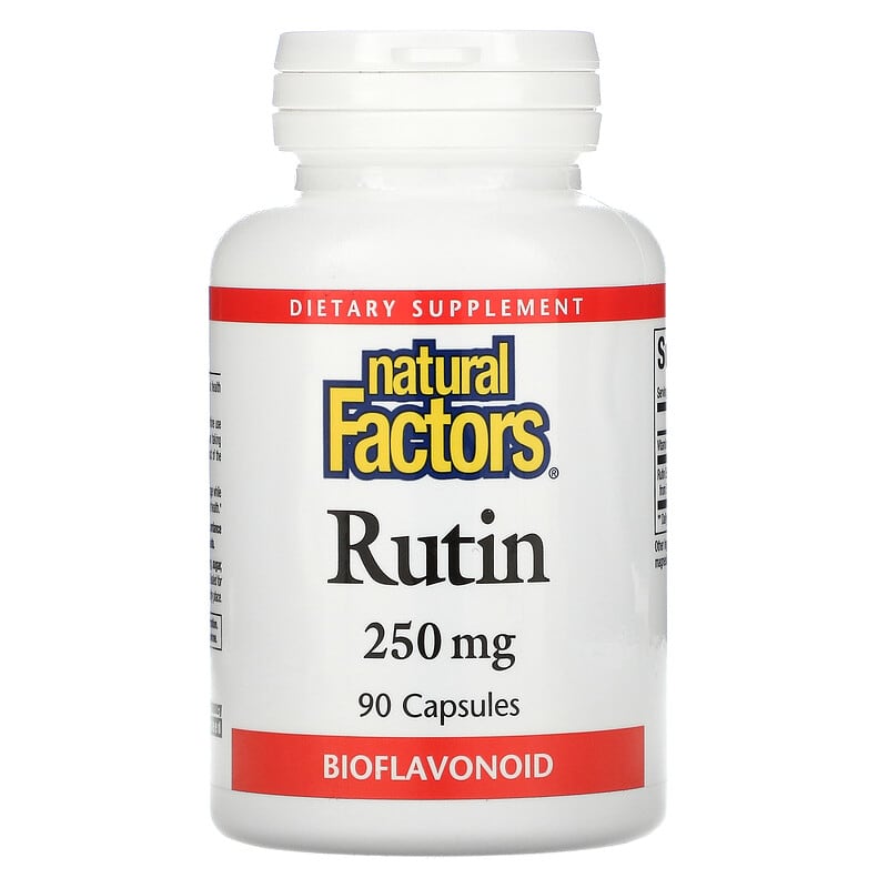 Natural Factors Rutin 250 mg 90 Capsules 1 Natural Factors Rutin 250 mg 90 Capsules 068958013916
