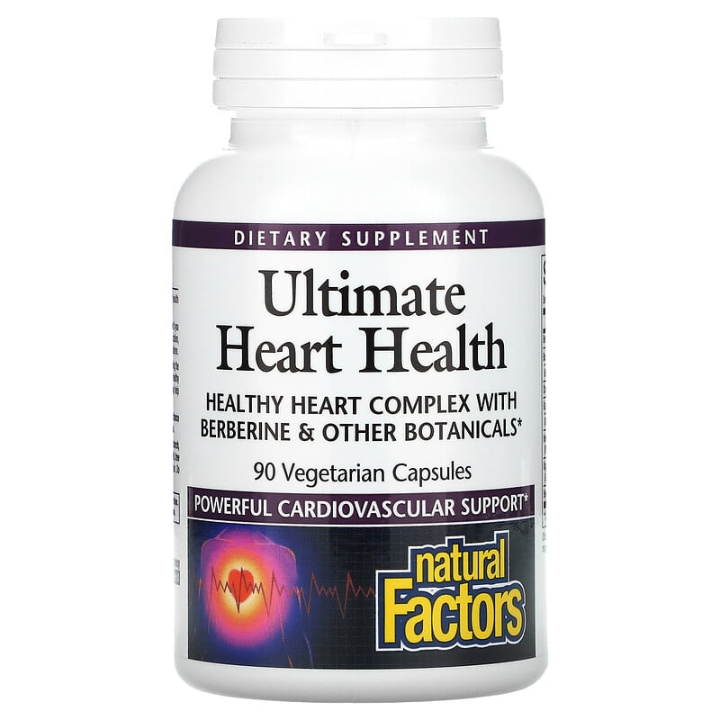 Natural Factors Ultimate Heart Health 90 Vegetarian Capsules 1 Natural Factors Ultimate Heart Health 90 Vegetarian Capsules 068958049908