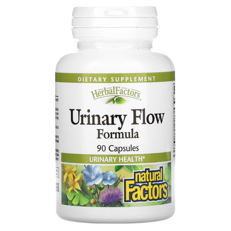 Natural Factors Urinary Flow Formula 90 Capsules 1 Natural Factors Urinary Flow Formula 90 Capsules 068958046303