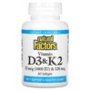 Natural Factors Vitamin D3 & K2 60 Softgels 3 Natural Factors Vitamin D3 & K2 60 Softgels 068958012926
