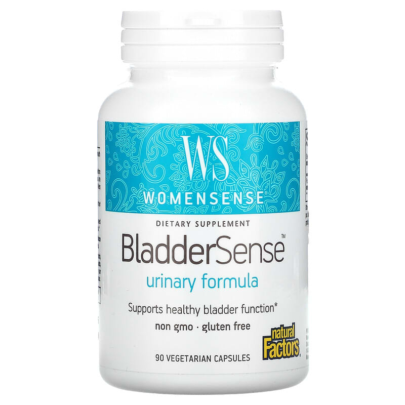 Natural Factors Womensense BladderSense 90 Vegetarian Capsules 1 Natural Factors Womensense BladderSense 90 Vegetarian Capsules 068958049779