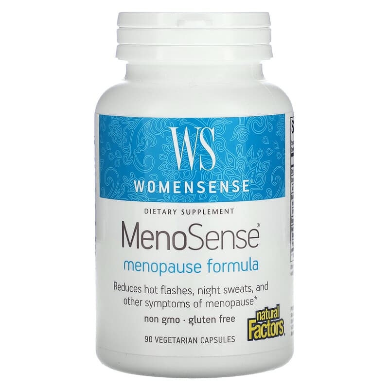 Natural Factors WomenSense MenoSense Menopause Formula 90 viên 1 Natural Factors WomenSense MenoSense Menopause Formula 90 Vegetarian Capsules 068958049502