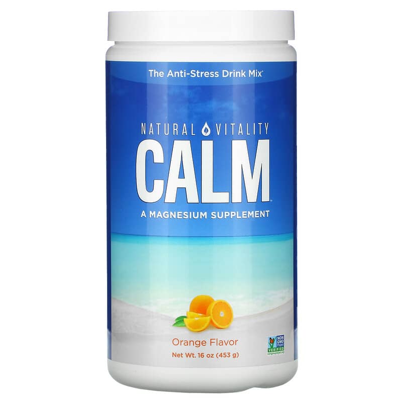 Natural Vitality CALM The Anti-Stress Drink Mix Orange 16 oz (453 g) 1 Natural Vitality CALM The Anti-Stress Drink Mix Orange 16 oz (453 g) 183405000087