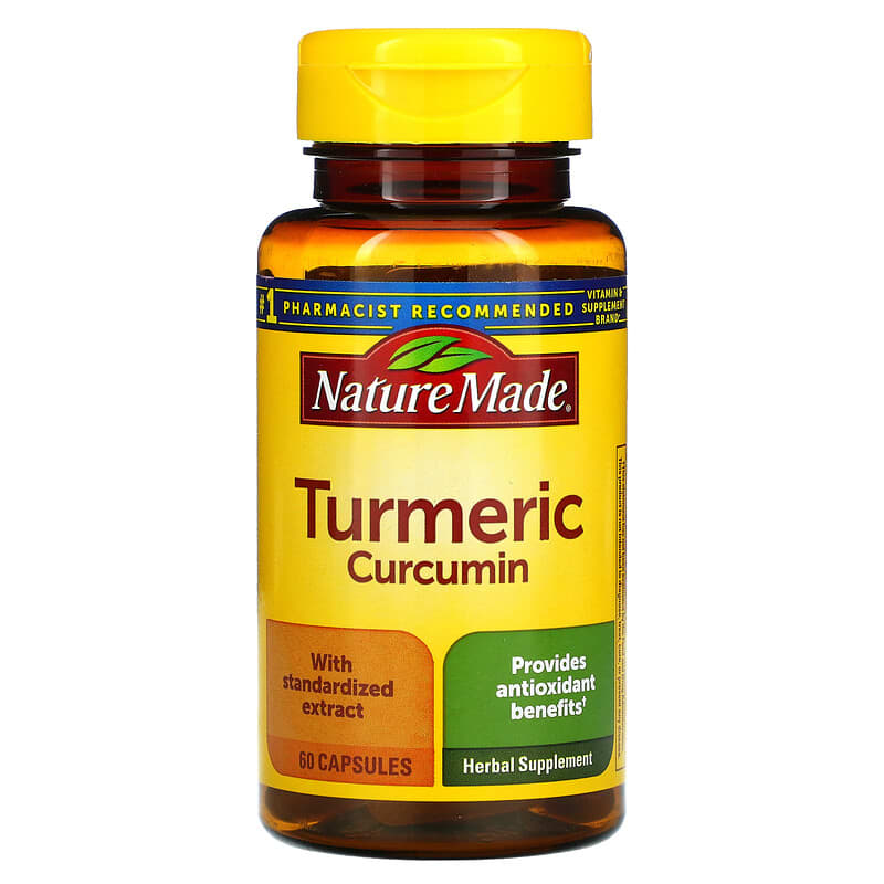 Nature Made Turmeric Curcumin 60 Capsules 1 Nature Made Turmeric Curcumin 60 Capsules 031604027544